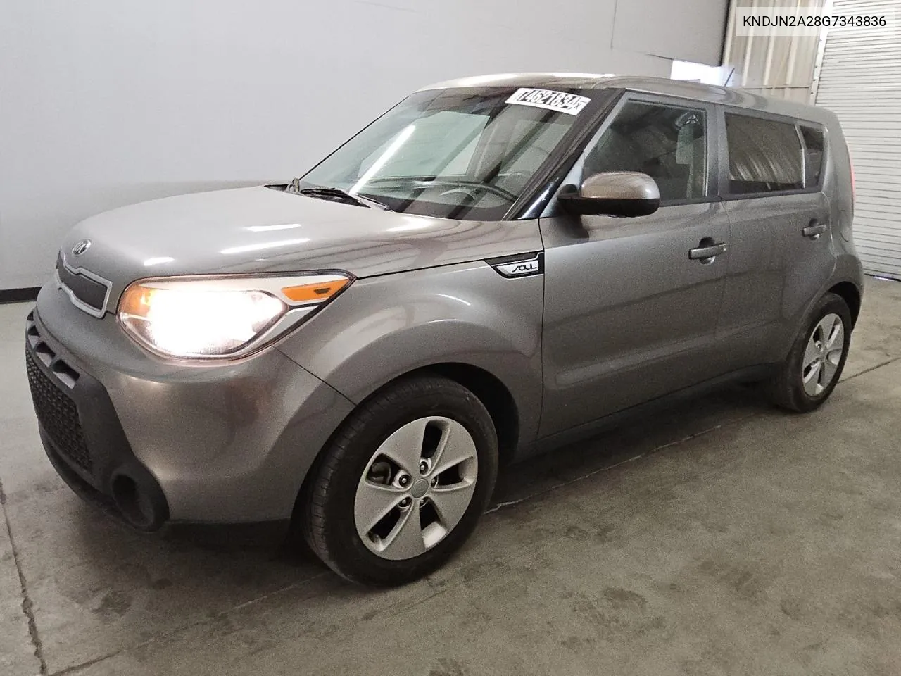 2016 Kia Soul VIN: KNDJN2A28G7343836 Lot: 74621834