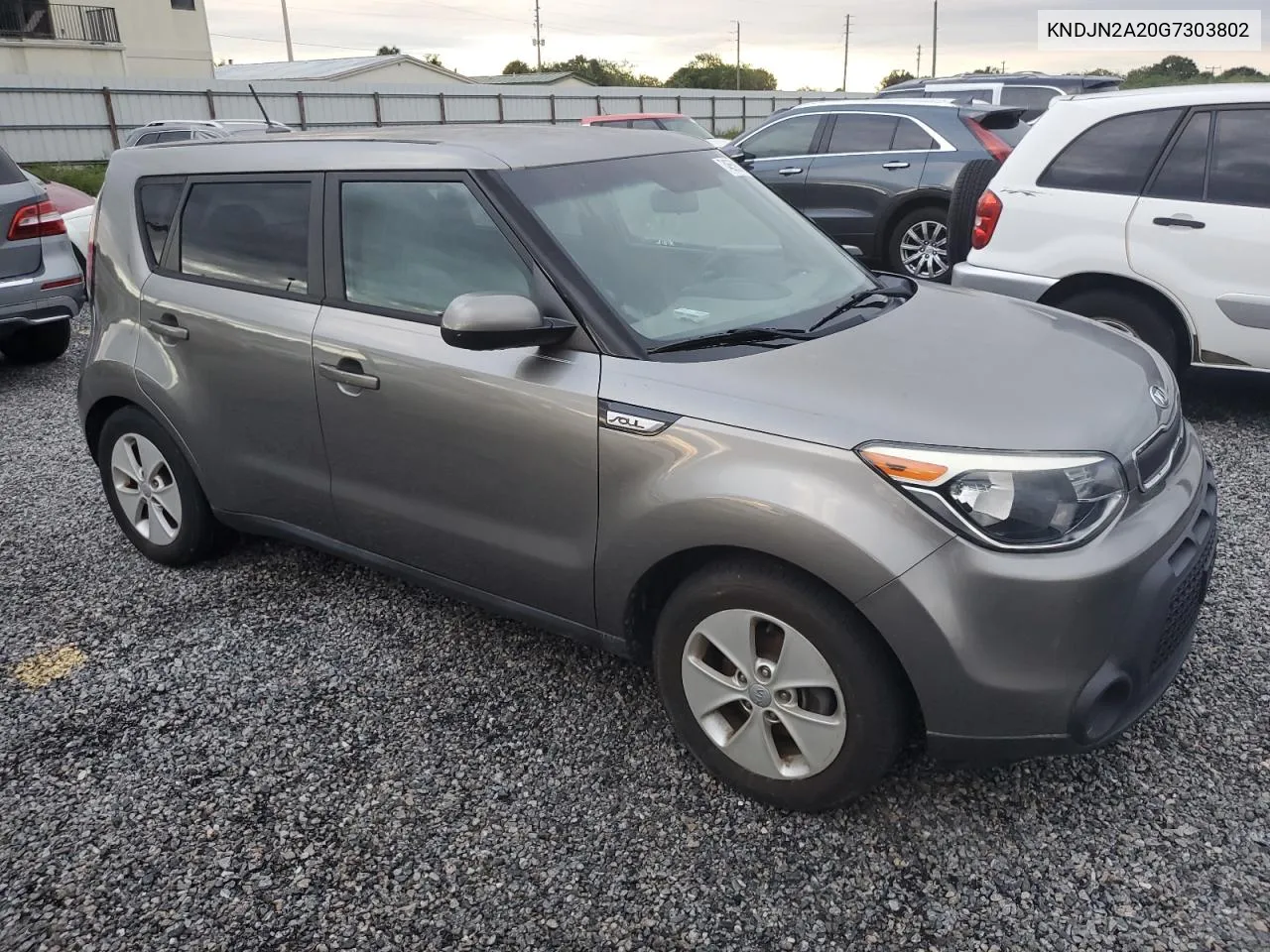 2016 Kia Soul VIN: KNDJN2A20G7303802 Lot: 74659324