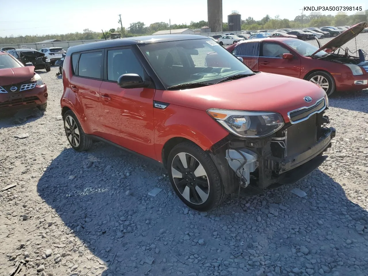 2016 Kia Soul + VIN: KNDJP3A50G7398145 Lot: 74892754