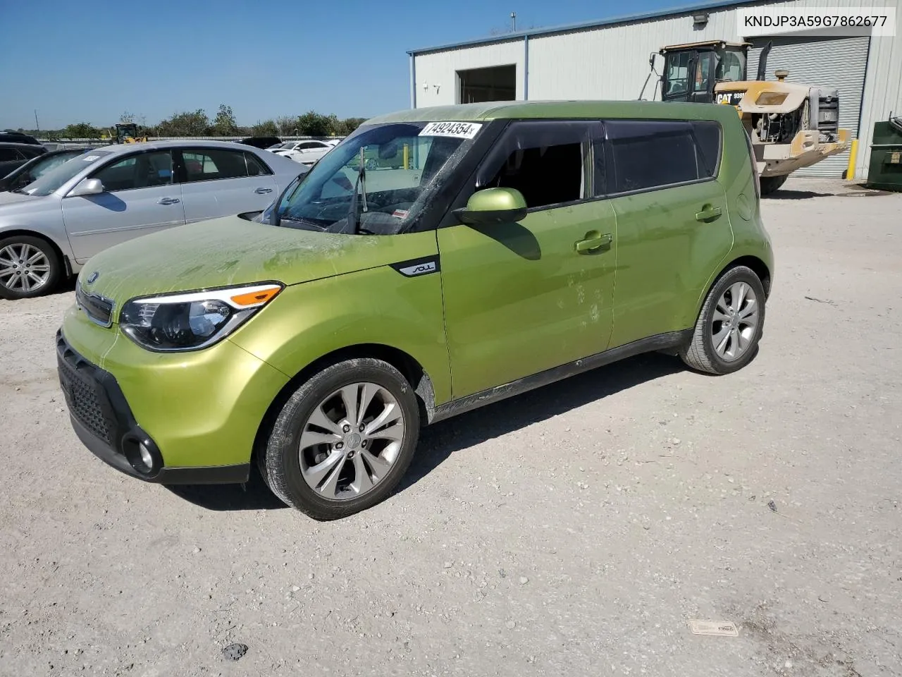 2016 Kia Soul + VIN: KNDJP3A59G7862677 Lot: 74924354