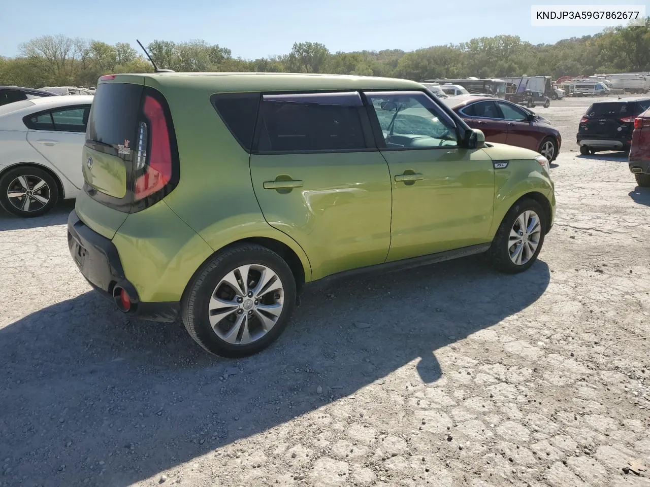 2016 Kia Soul + VIN: KNDJP3A59G7862677 Lot: 74924354