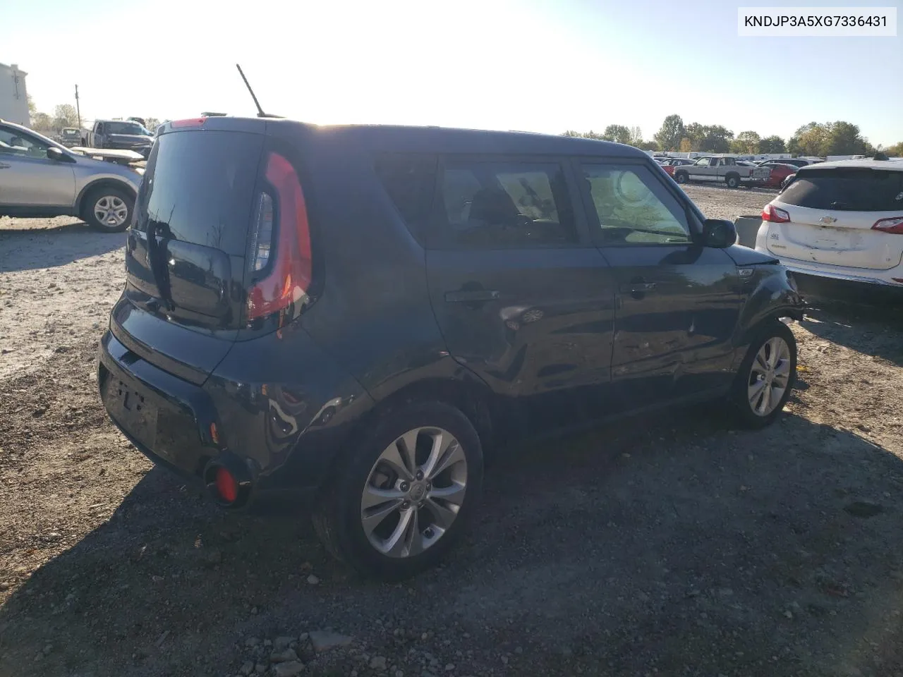 2016 Kia Soul + VIN: KNDJP3A5XG7336431 Lot: 74996804