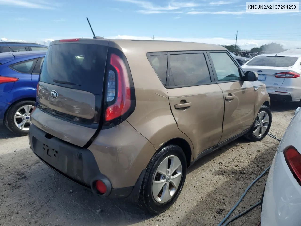 2016 Kia Soul VIN: KNDJN2A21G7294253 Lot: 75019784