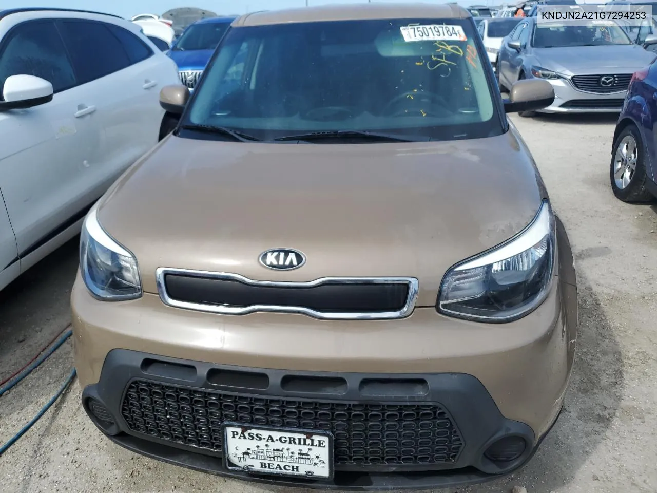 2016 Kia Soul VIN: KNDJN2A21G7294253 Lot: 75019784