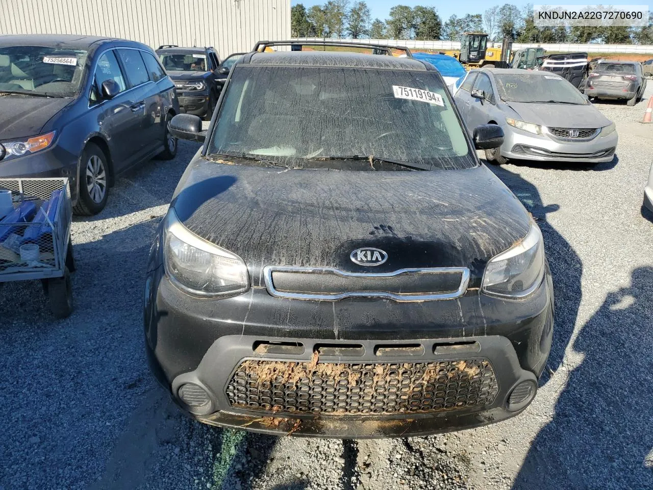 2016 Kia Soul VIN: KNDJN2A22G7270690 Lot: 75119194