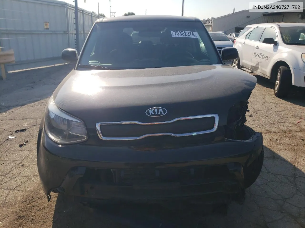 2016 Kia Soul VIN: KNDJN2A24G7271792 Lot: 75352274