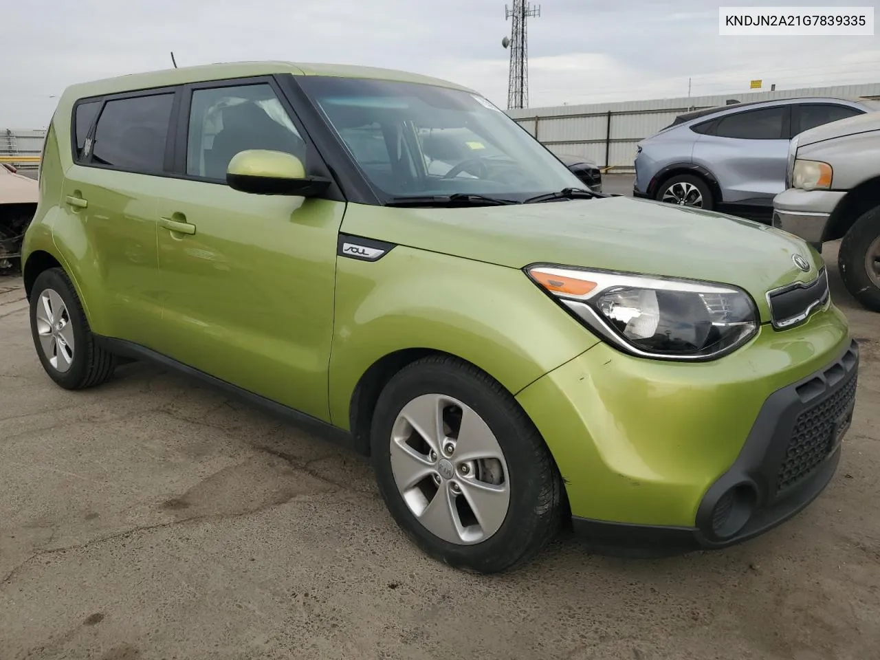 2016 Kia Soul VIN: KNDJN2A21G7839335 Lot: 75569314