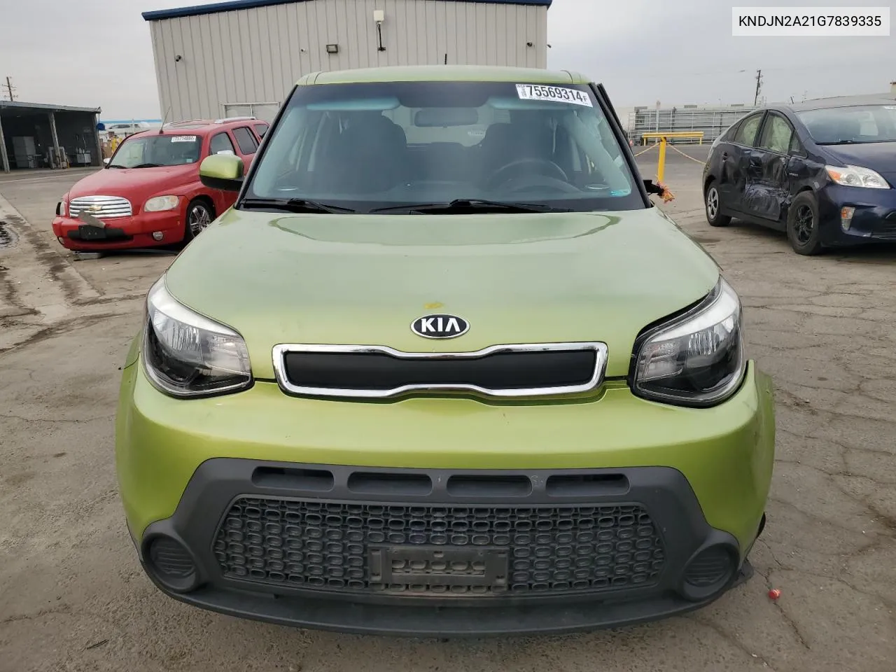 2016 Kia Soul VIN: KNDJN2A21G7839335 Lot: 75569314