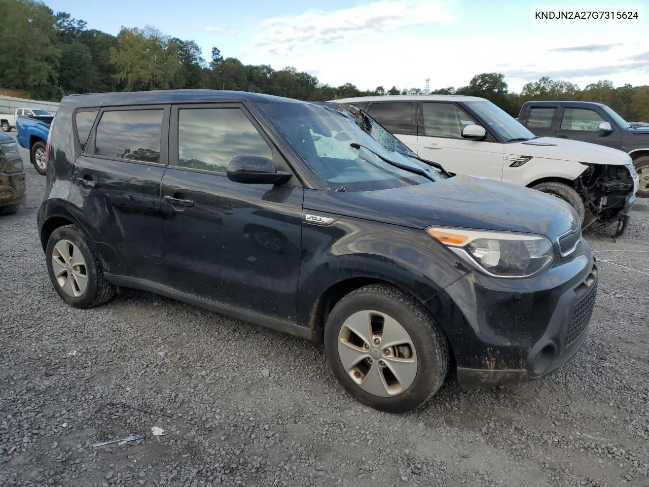 2016 Kia Soul VIN: KNDJN2A27G7315624 Lot: 75769134