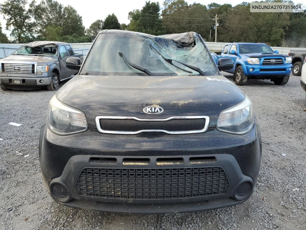 2016 Kia Soul VIN: KNDJN2A27G7315624 Lot: 75769134