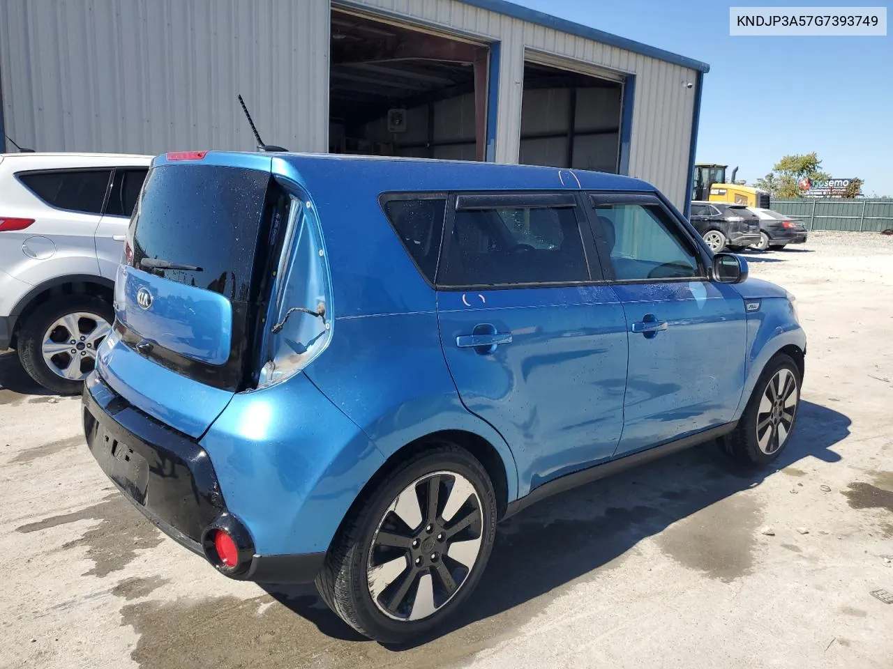 2016 Kia Soul + VIN: KNDJP3A57G7393749 Lot: 76117244