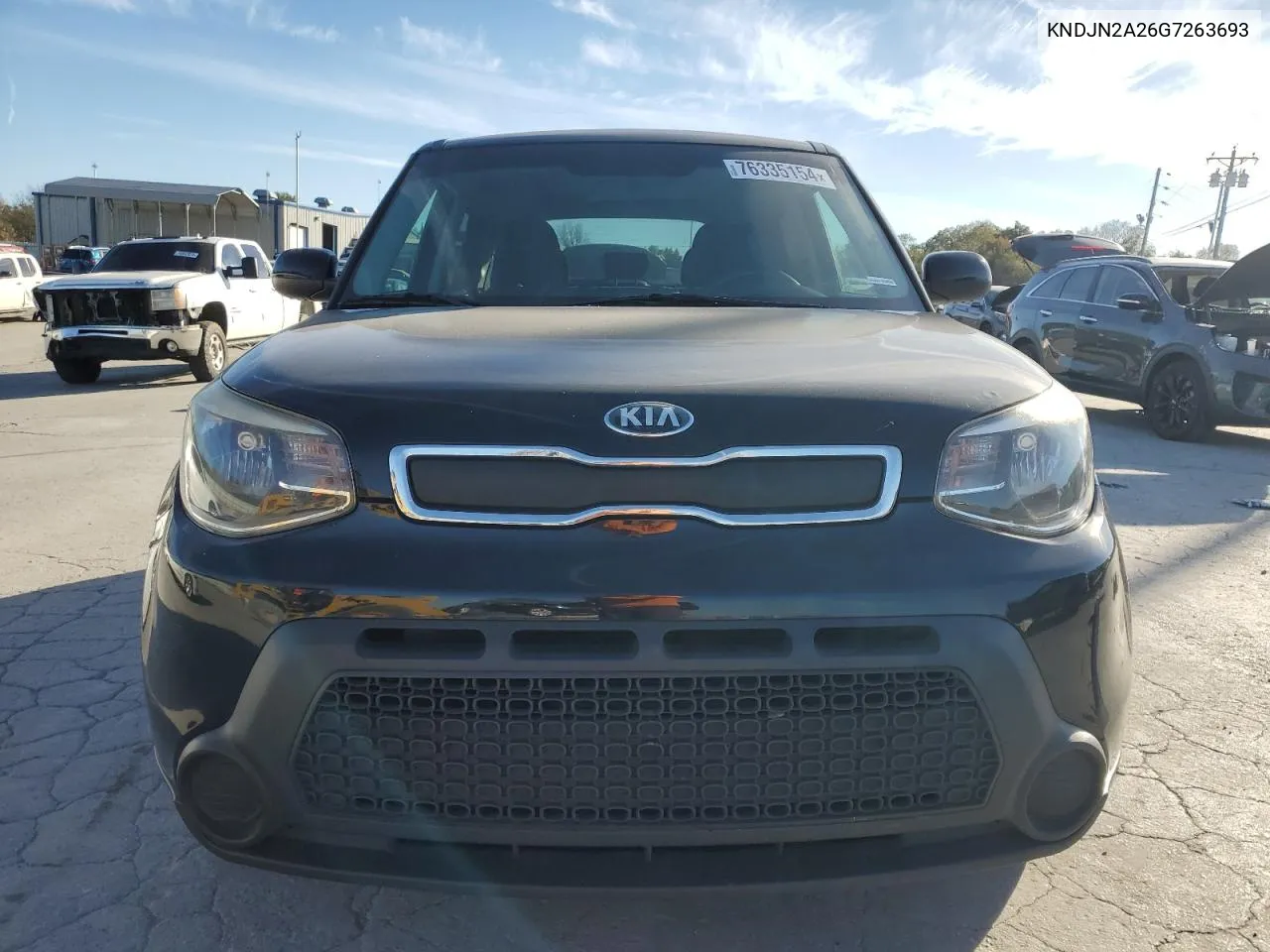 2016 Kia Soul VIN: KNDJN2A26G7263693 Lot: 76335154