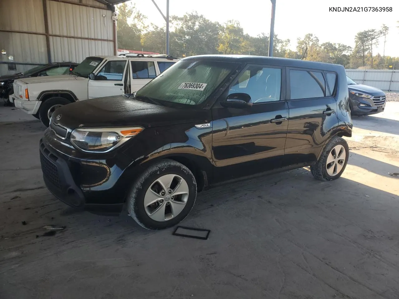 2016 Kia Soul VIN: KNDJN2A21G7363958 Lot: 76369304