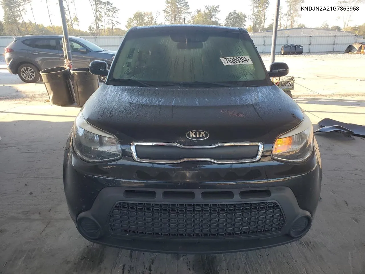 2016 Kia Soul VIN: KNDJN2A21G7363958 Lot: 76369304