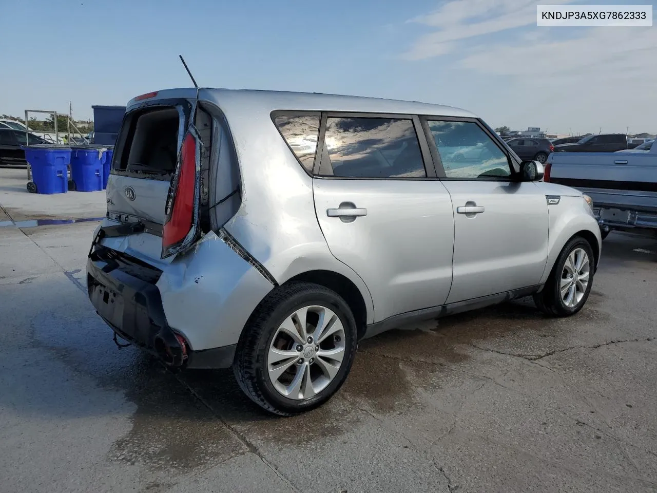 2016 Kia Soul + VIN: KNDJP3A5XG7862333 Lot: 76398204