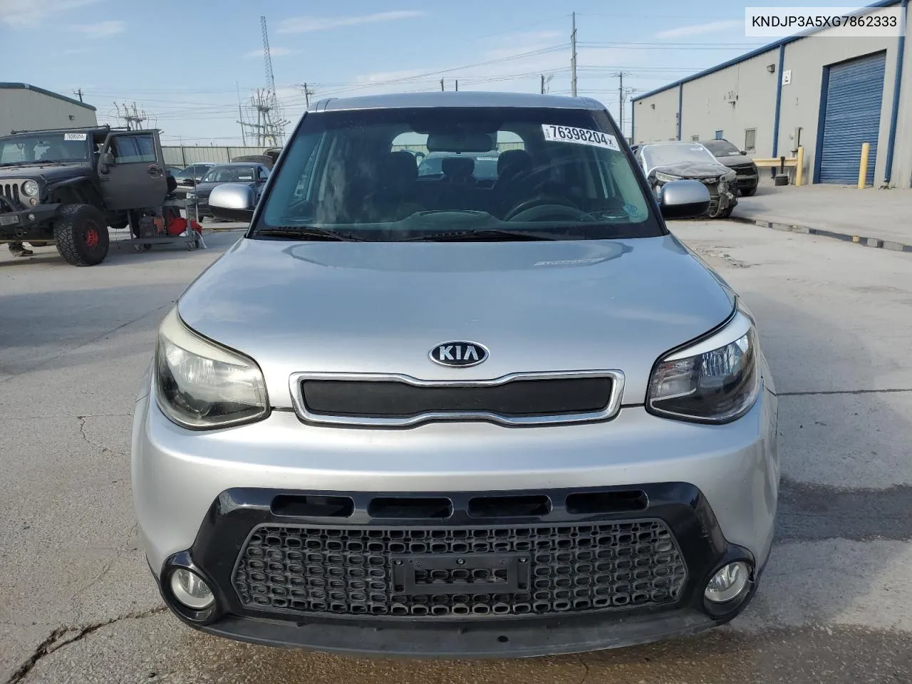 2016 Kia Soul + VIN: KNDJP3A5XG7862333 Lot: 76398204