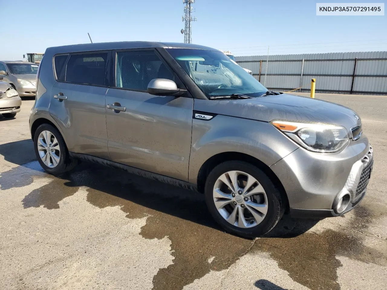 2016 Kia Soul + VIN: KNDJP3A57G7291495 Lot: 76796784