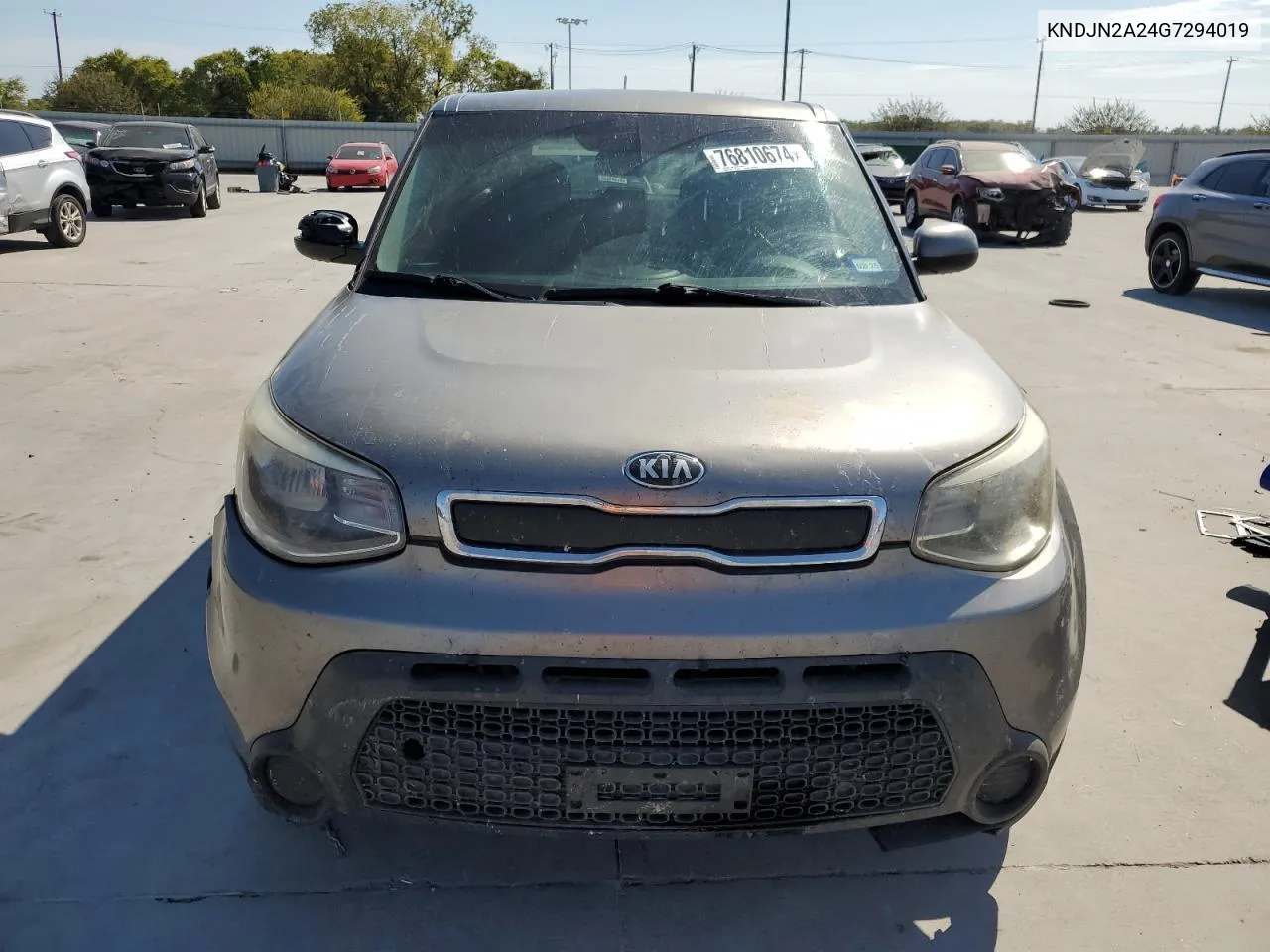 2016 Kia Soul VIN: KNDJN2A24G7294019 Lot: 76810674