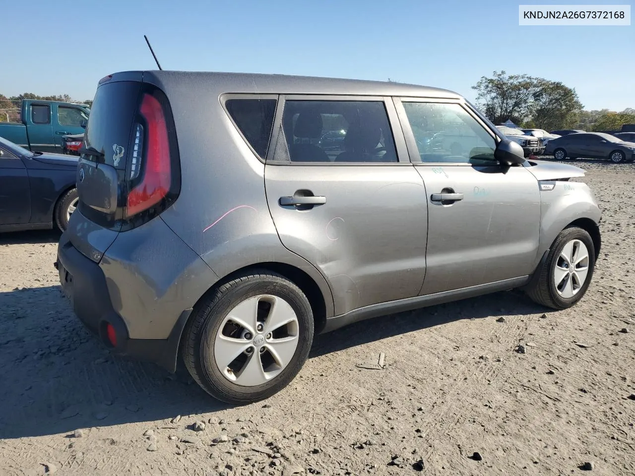 2016 Kia Soul VIN: KNDJN2A26G7372168 Lot: 76887224