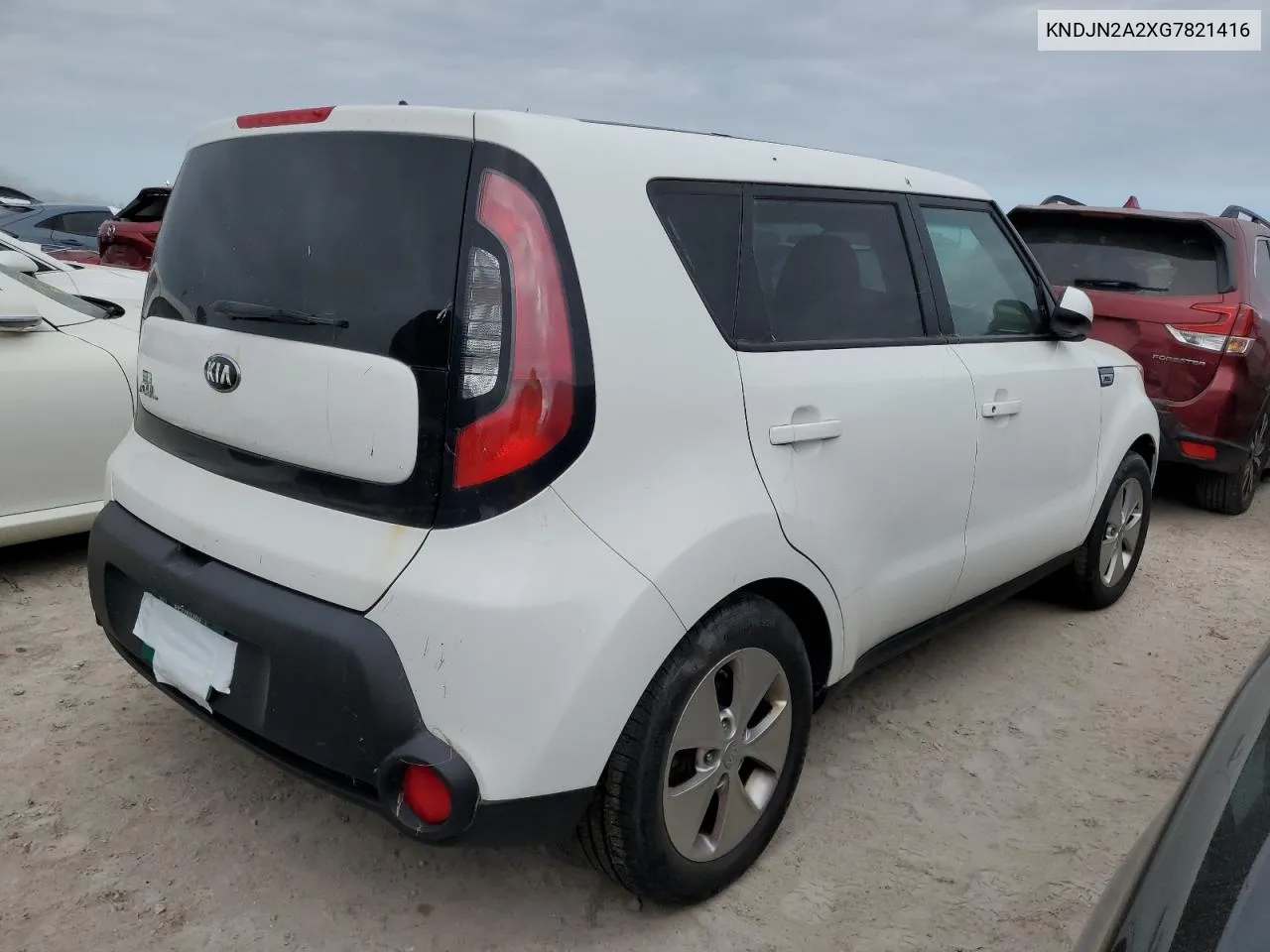 2016 Kia Soul VIN: KNDJN2A2XG7821416 Lot: 76895134