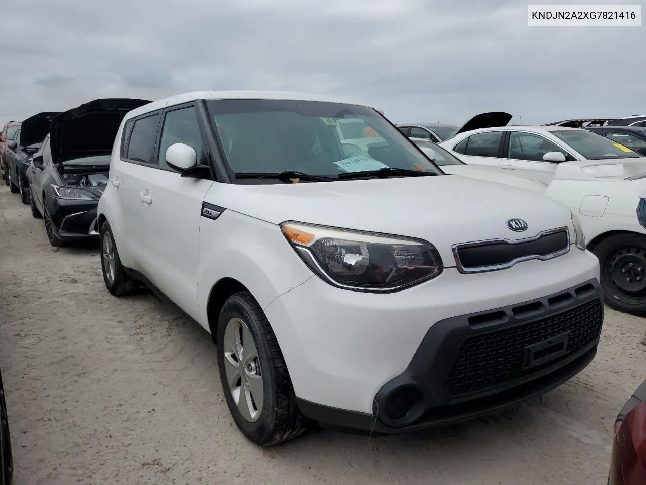 2016 Kia Soul VIN: KNDJN2A2XG7821416 Lot: 76895134