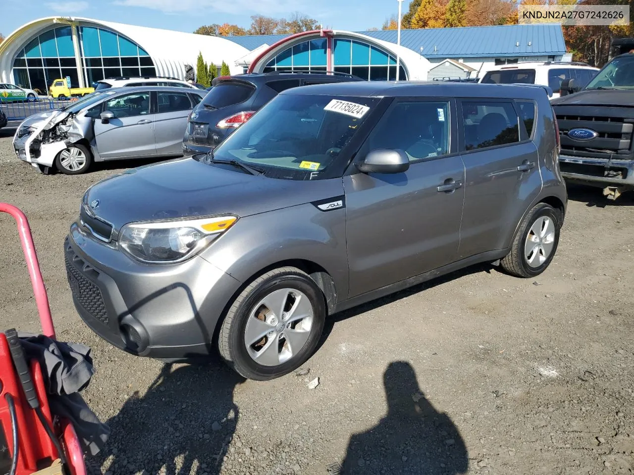 2016 Kia Soul VIN: KNDJN2A27G7242626 Lot: 77135024