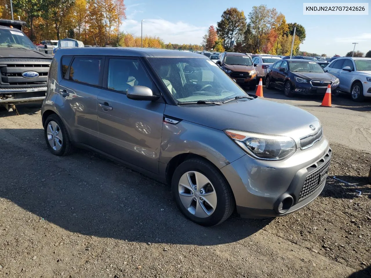 2016 Kia Soul VIN: KNDJN2A27G7242626 Lot: 77135024