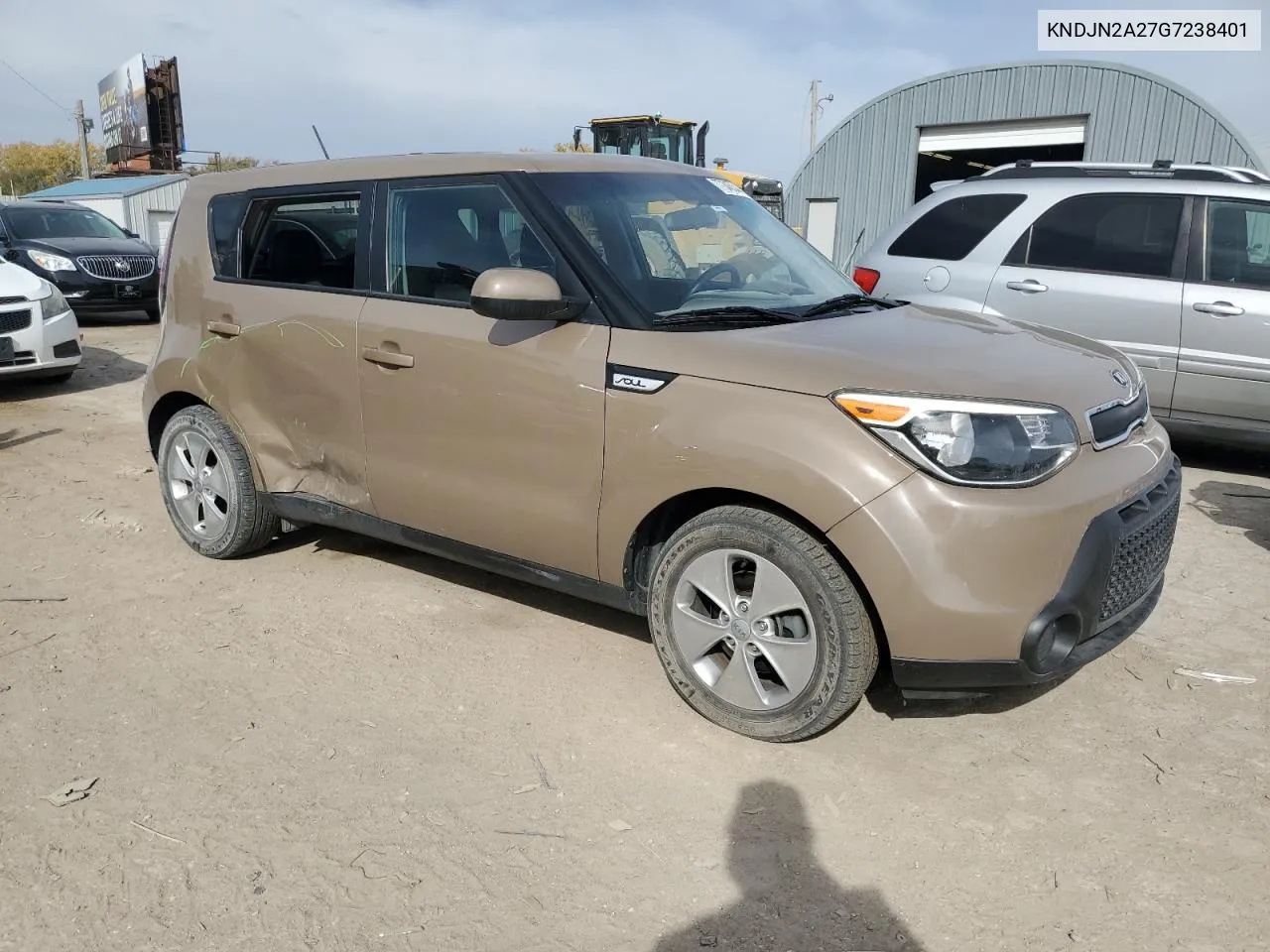 2016 Kia Soul VIN: KNDJN2A27G7238401 Lot: 77345344