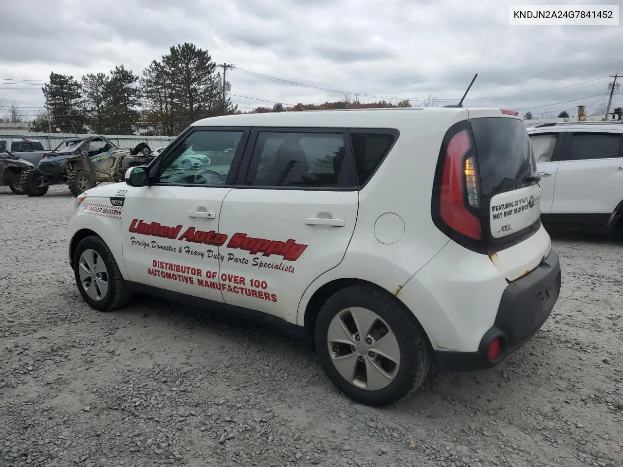 2016 Kia Soul VIN: KNDJN2A24G7841452 Lot: 77577284