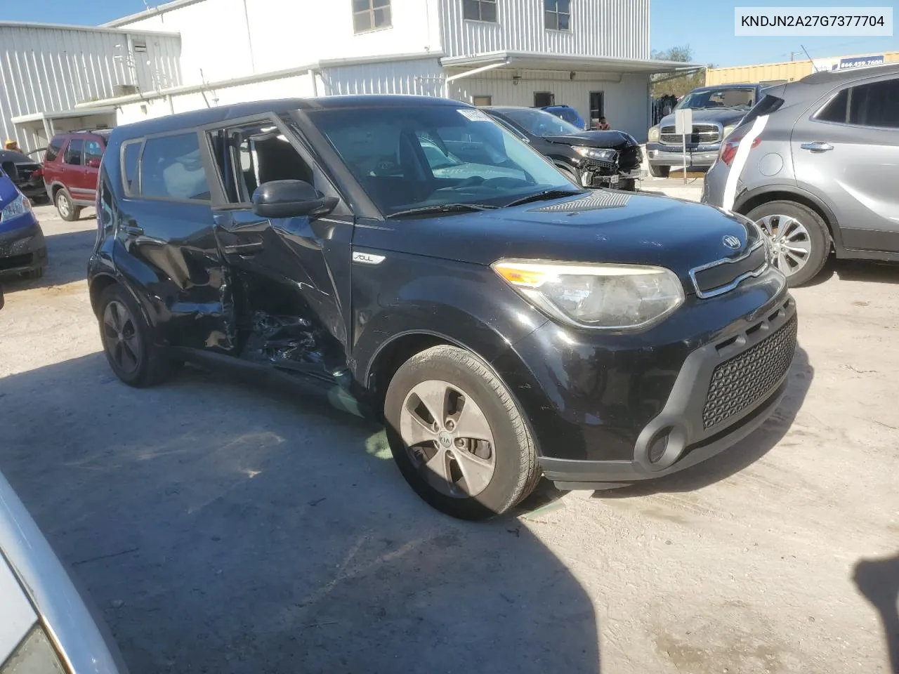 2016 Kia Soul VIN: KNDJN2A27G7377704 Lot: 77753174