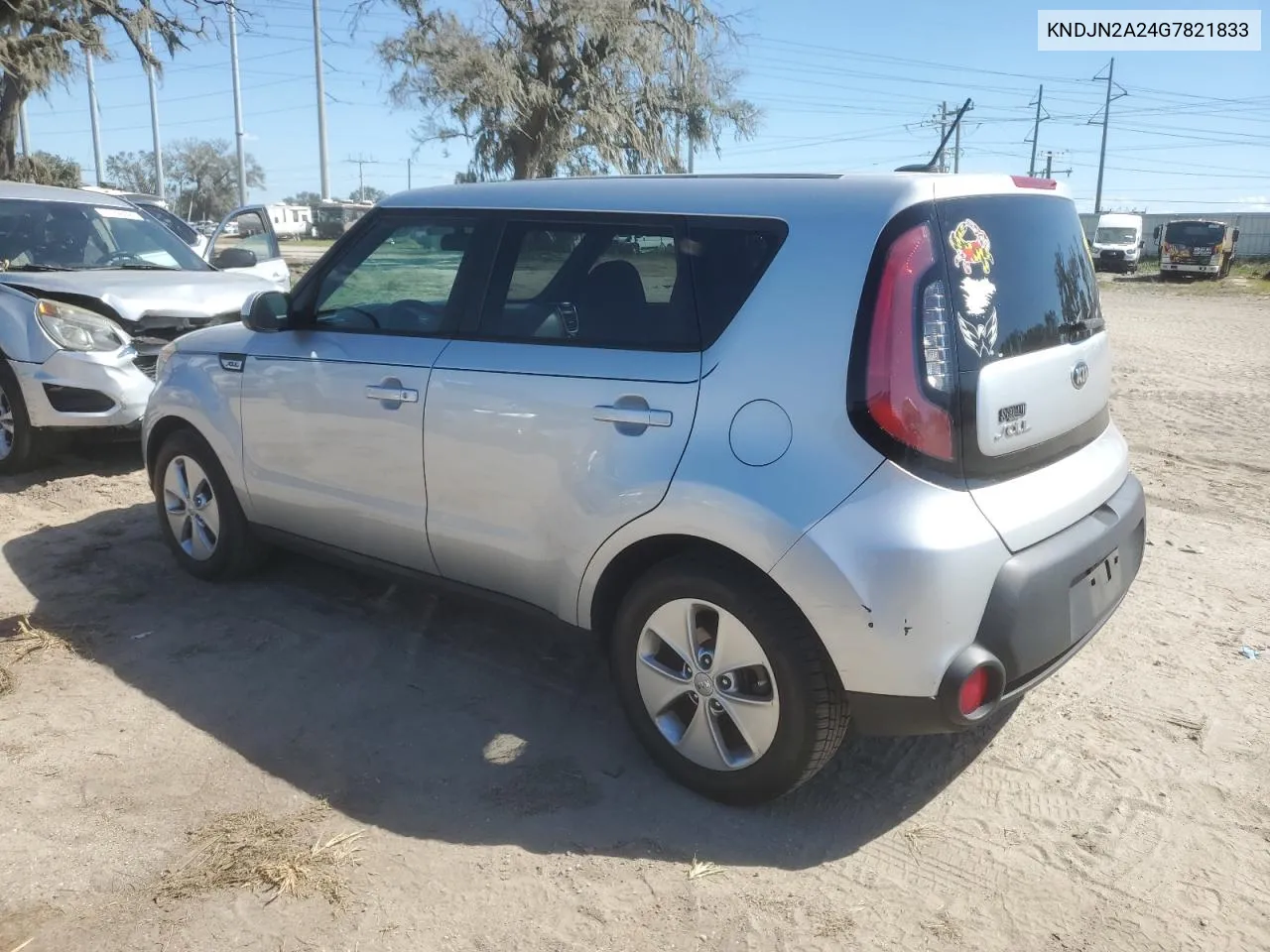 2016 Kia Soul VIN: KNDJN2A24G7821833 Lot: 77764564