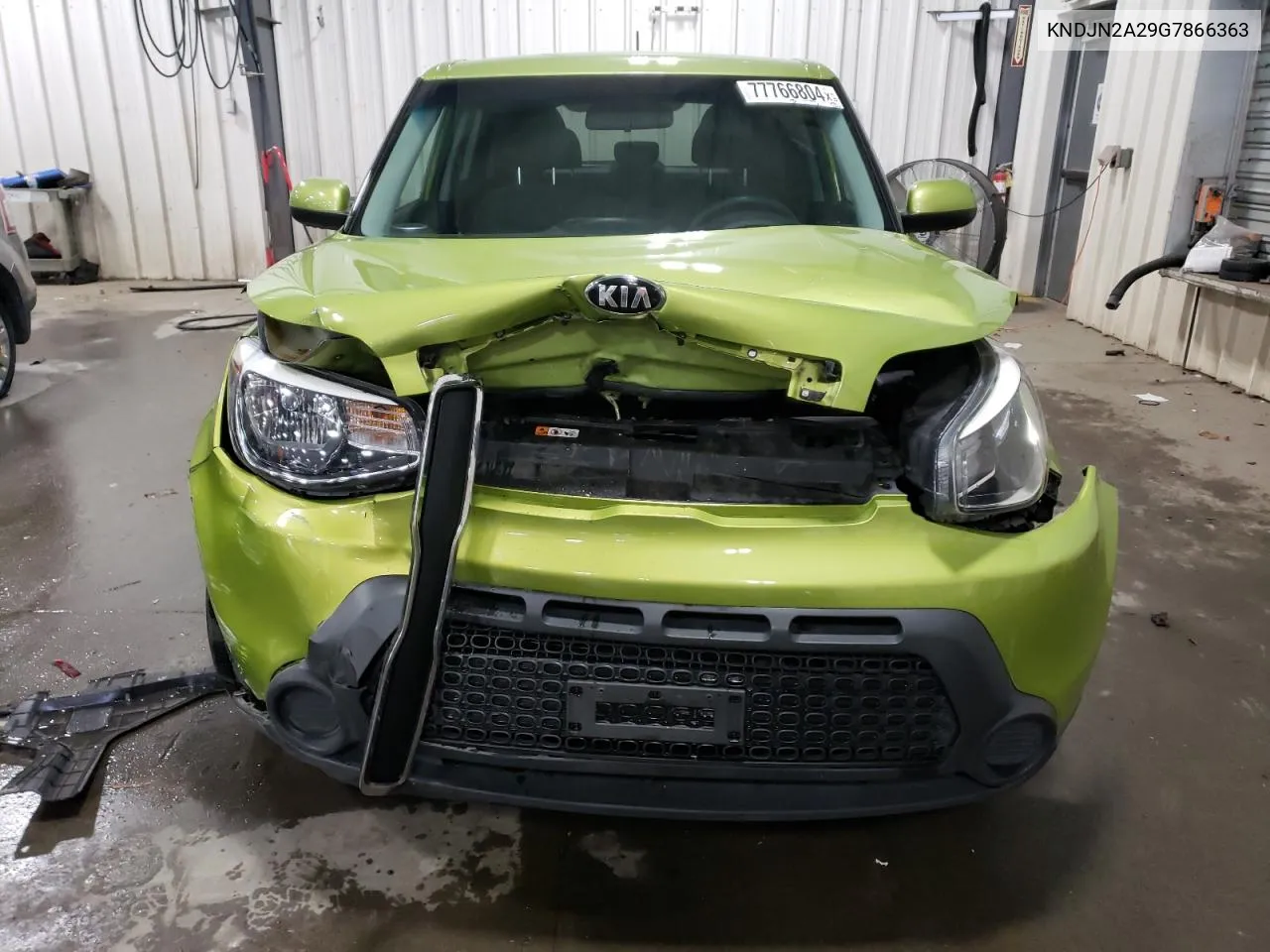 2016 Kia Soul VIN: KNDJN2A29G7866363 Lot: 77766804