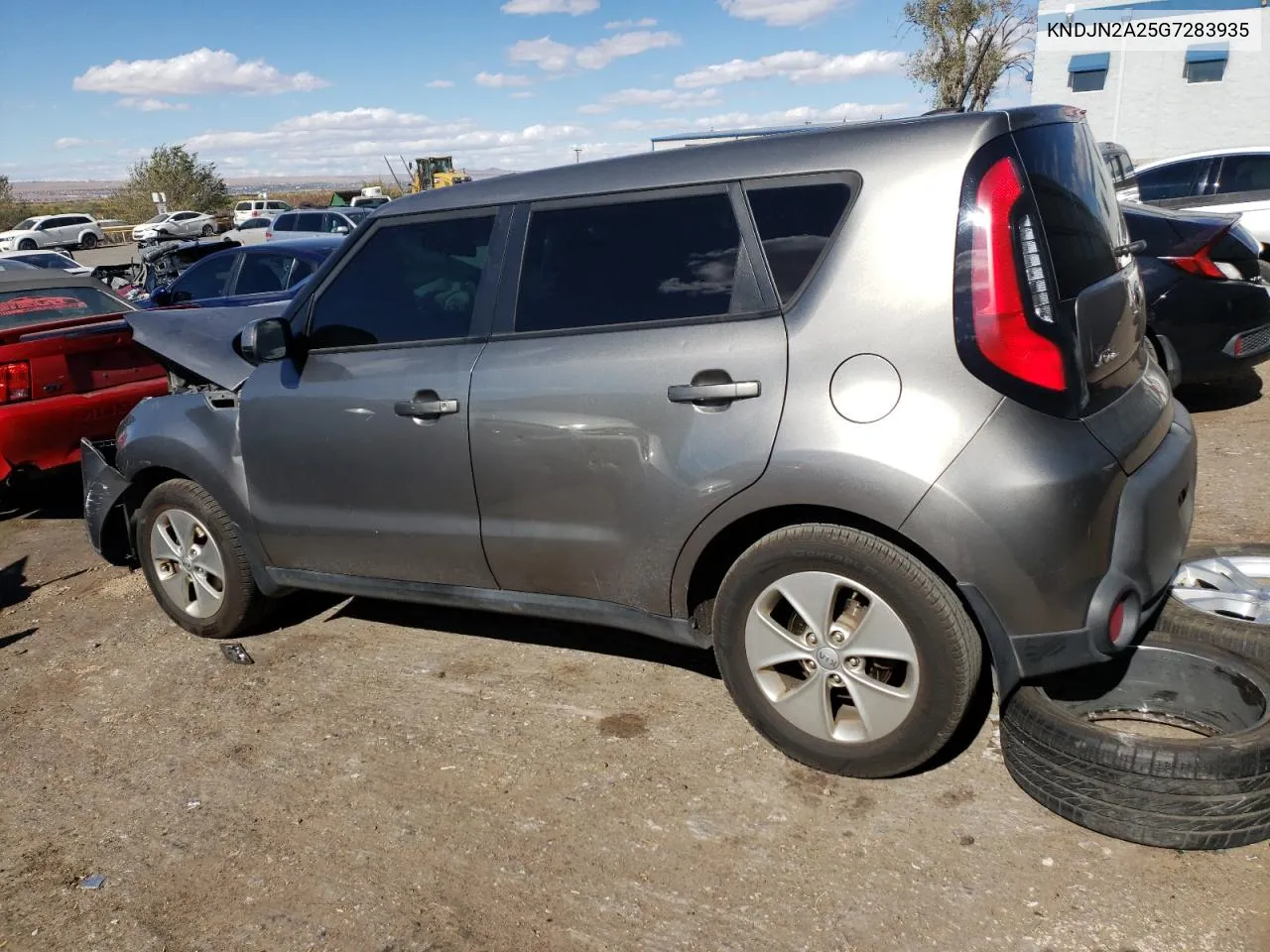 2016 Kia Soul VIN: KNDJN2A25G7283935 Lot: 77891834