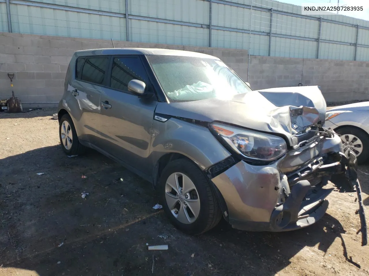 2016 Kia Soul VIN: KNDJN2A25G7283935 Lot: 77891834