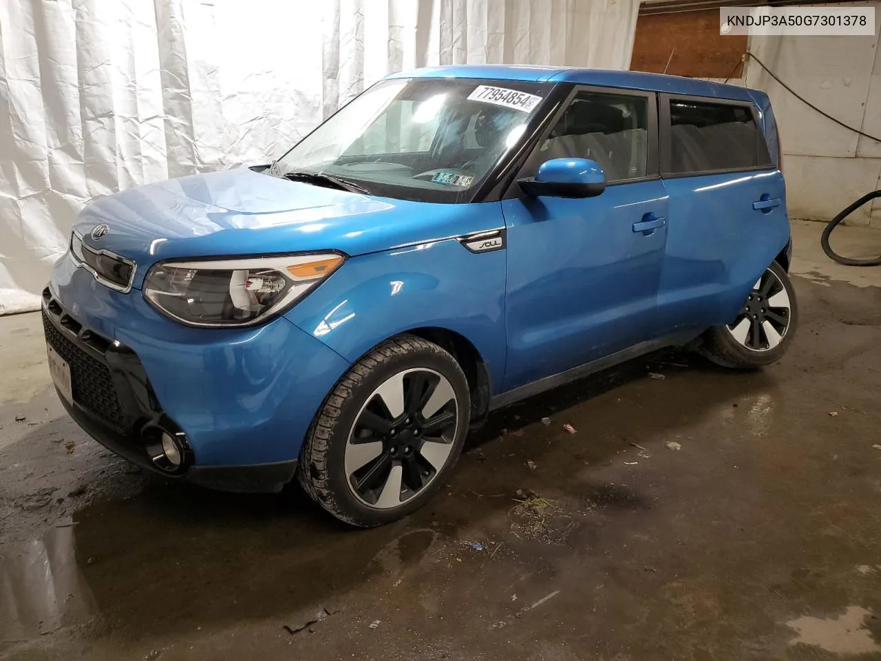 2016 Kia Soul + VIN: KNDJP3A50G7301378 Lot: 77954854