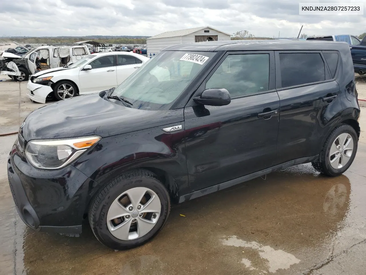 2016 Kia Soul VIN: KNDJN2A28G7257233 Lot: 77982424