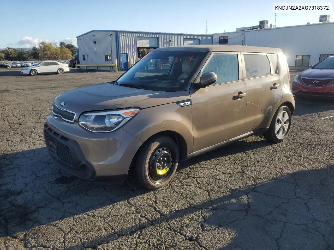 2016 Kia Soul VIN: KNDJN2A2XG7318372 Lot: 78282124