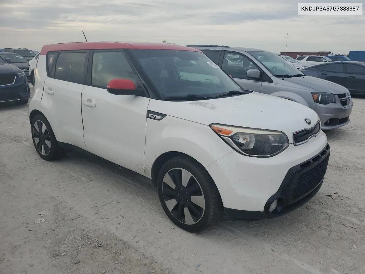 2016 Kia Soul + VIN: KNDJP3A57G7388387 Lot: 78323934