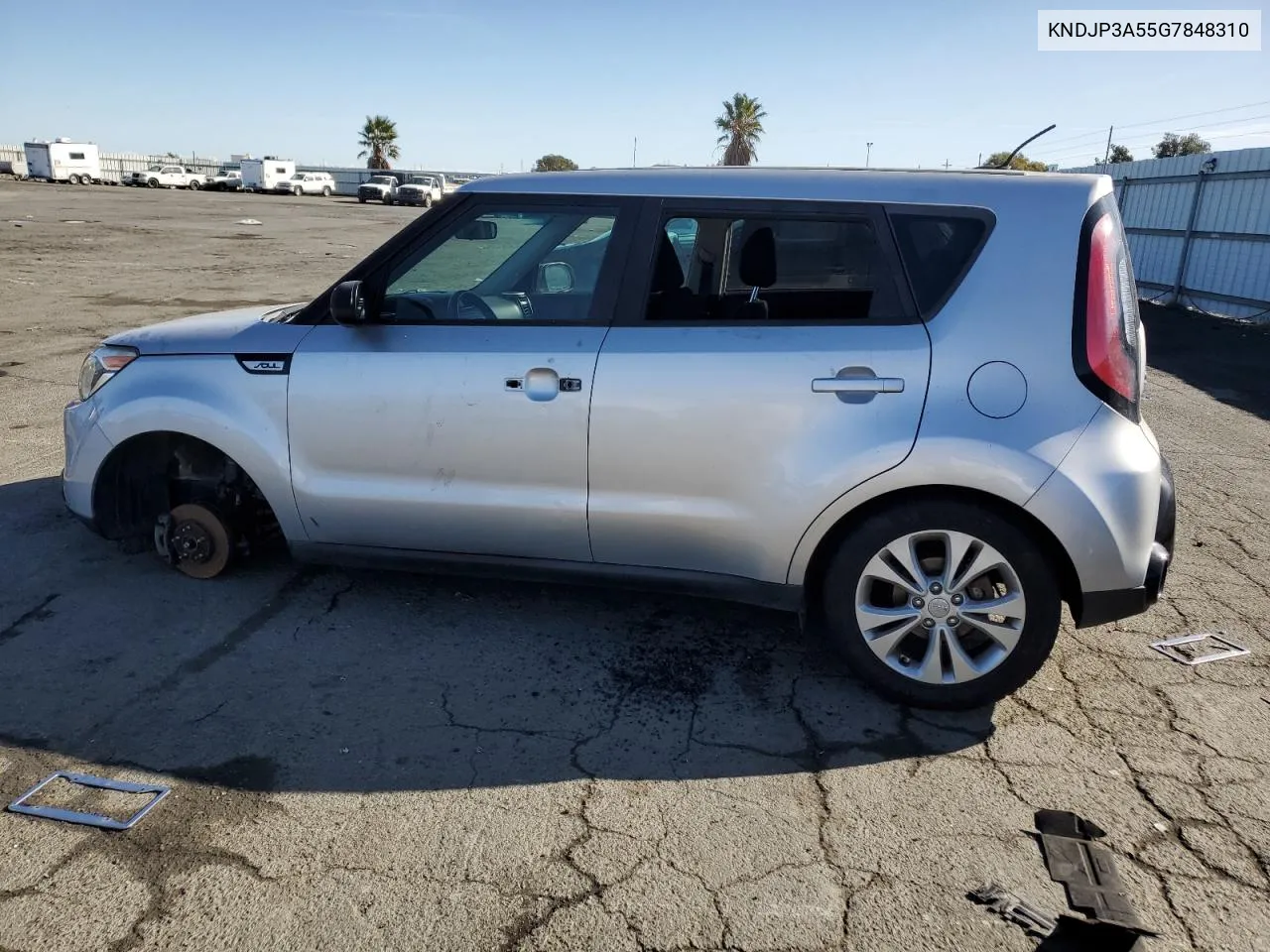 2016 Kia Soul + VIN: KNDJP3A55G7848310 Lot: 78329944