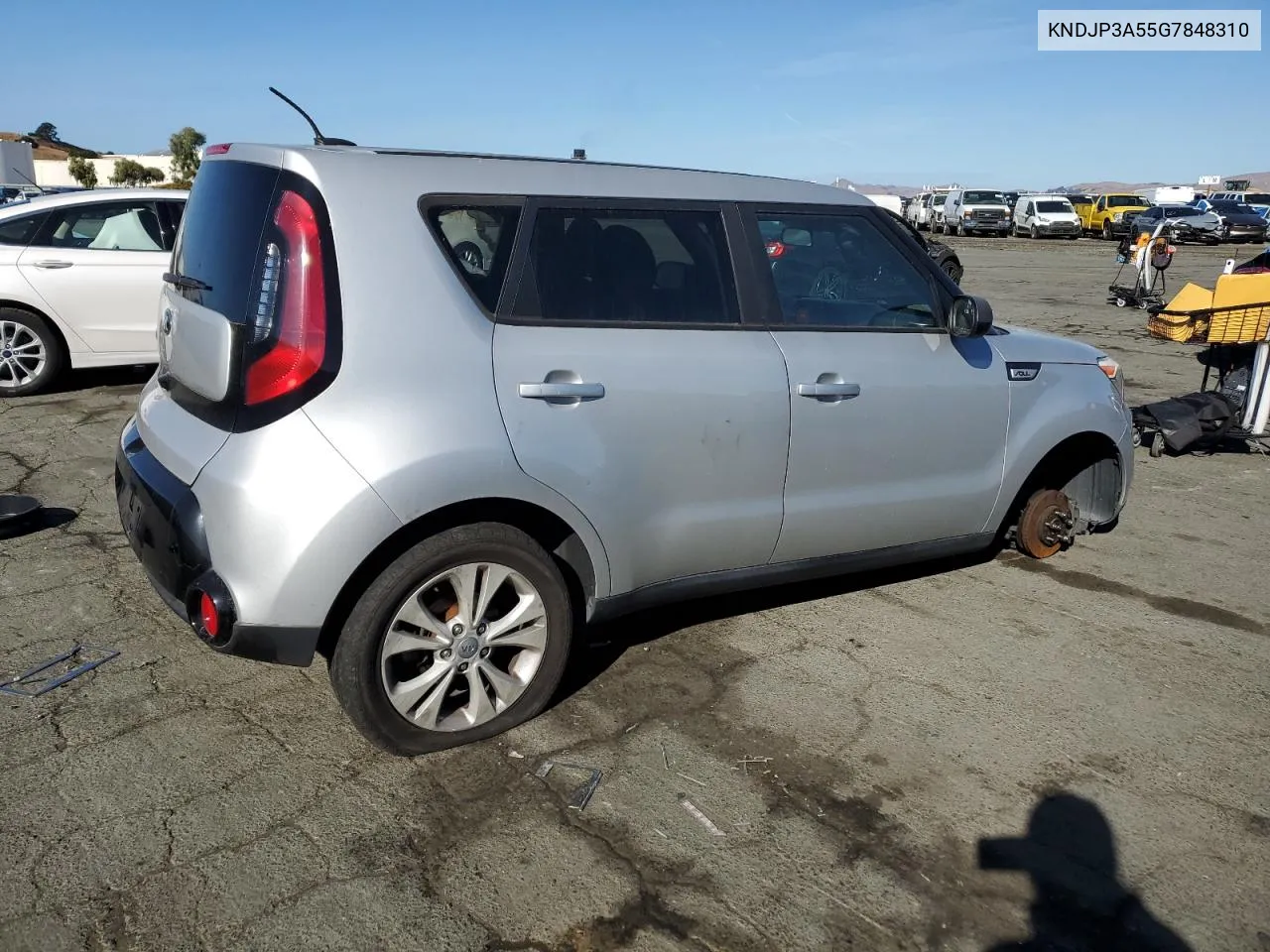 2016 Kia Soul + VIN: KNDJP3A55G7848310 Lot: 78329944