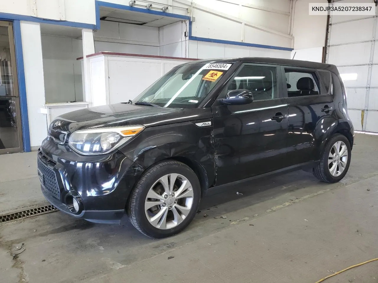 2016 Kia Soul + VIN: KNDJP3A52G7238347 Lot: 78546504