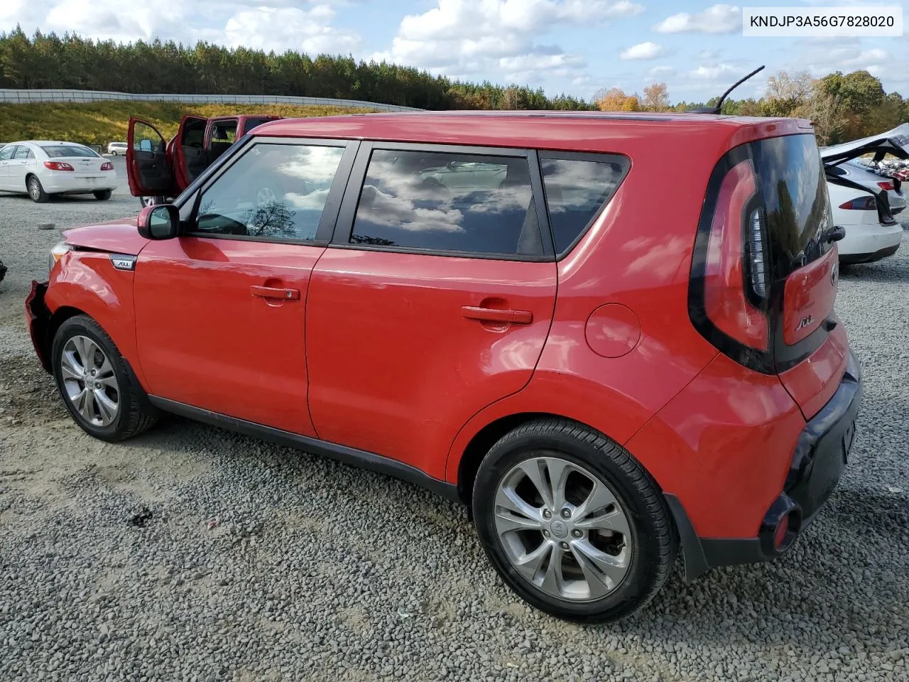 2016 Kia Soul + VIN: KNDJP3A56G7828020 Lot: 78593384