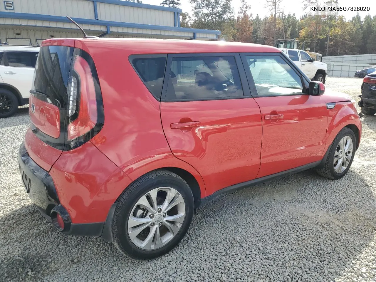 2016 Kia Soul + VIN: KNDJP3A56G7828020 Lot: 78593384