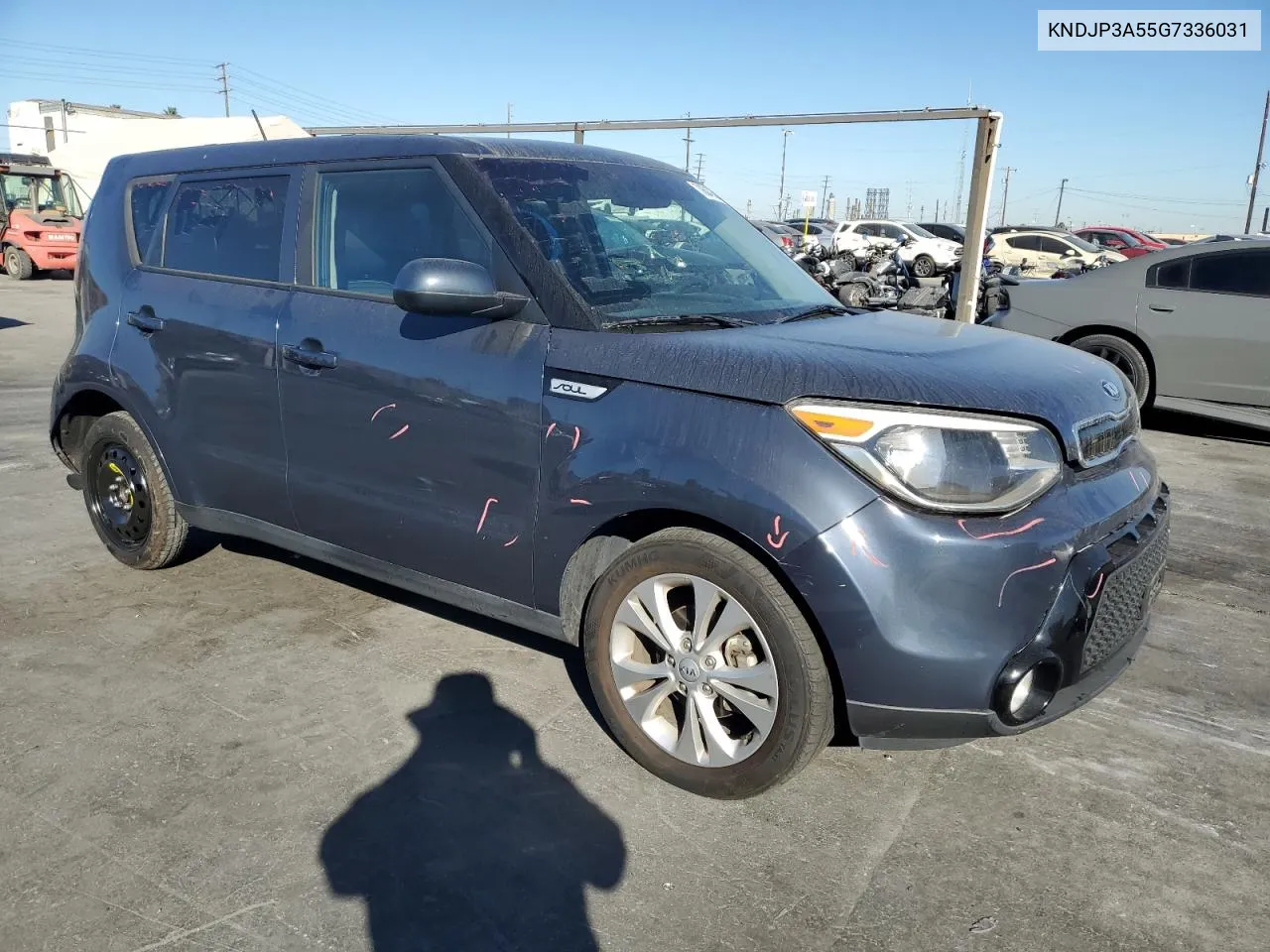 2016 Kia Soul + VIN: KNDJP3A55G7336031 Lot: 78647504