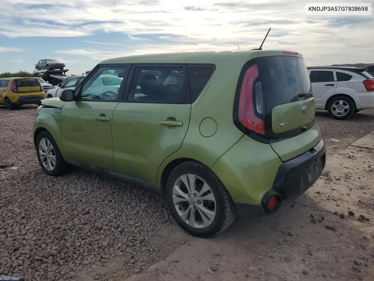 2016 Kia Soul + VIN: KNDJP3A57G7838698 Lot: 78737704