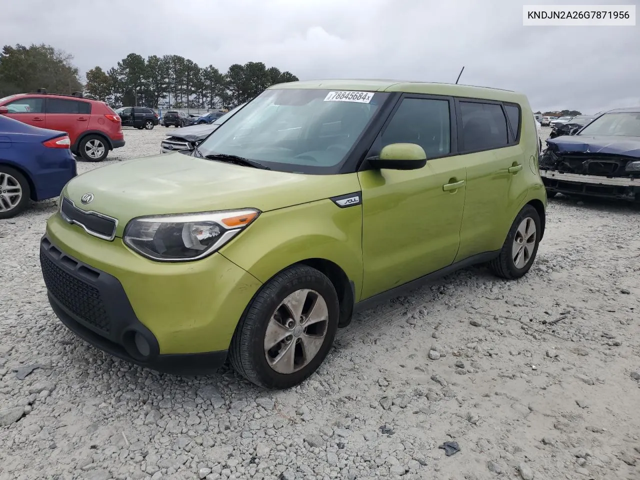 2016 Kia Soul VIN: KNDJN2A26G7871956 Lot: 78845684