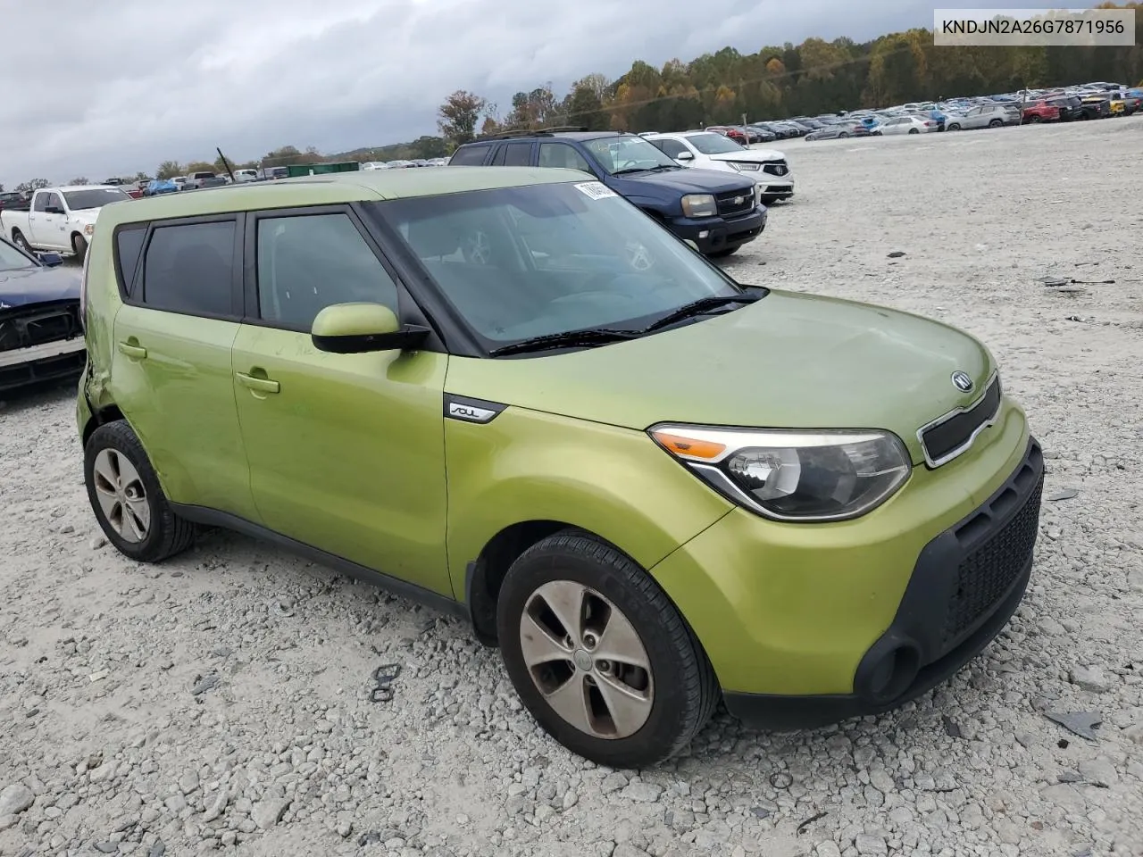 2016 Kia Soul VIN: KNDJN2A26G7871956 Lot: 78845684