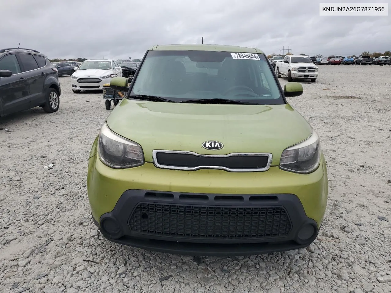 2016 Kia Soul VIN: KNDJN2A26G7871956 Lot: 78845684