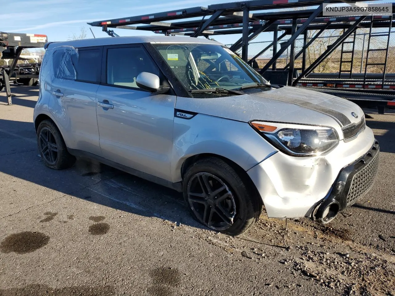 2016 Kia Soul + VIN: KNDJP3A59G7858645 Lot: 78887754