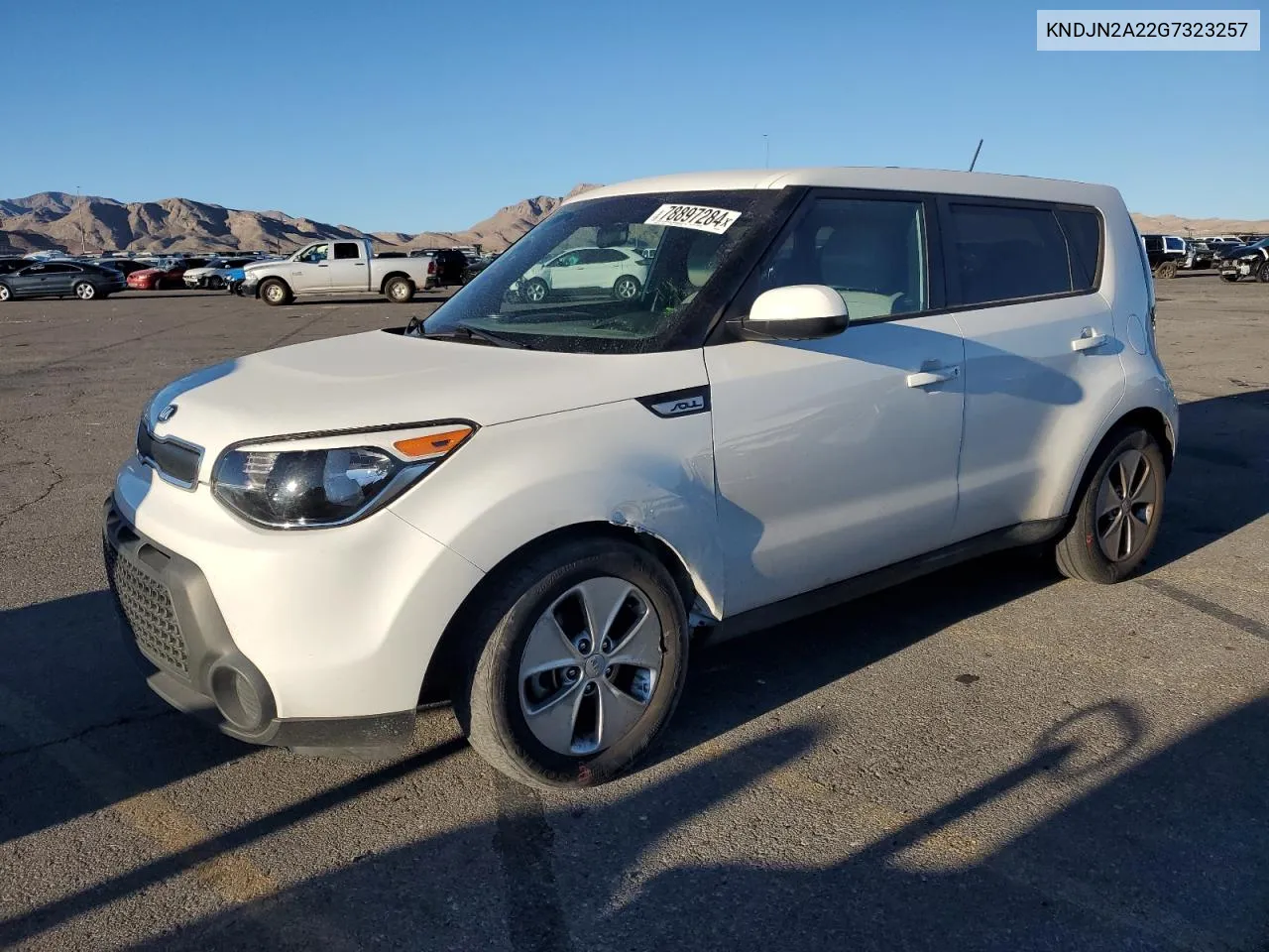 2016 Kia Soul VIN: KNDJN2A22G7323257 Lot: 78897284